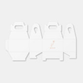 Gastgeschenk Hochzeit Geschenkschachtel (Ungefaltet)