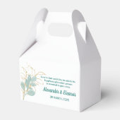 Gastgeschenk Hochzeit Geschenkschachtel (Vorderseite)