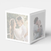 Gastgeschenk Hochzeit Geschenkschachtel (Rückseite)