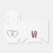 Gastgeschenk Hochzeit Geschenkschachtel (Ungefaltet)