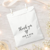 Gastgeschenk Hochzeit Geschenktaschen Danke Herz C Geschenktütchen (Ausgeschnitten)
