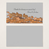 Gastgeschenk Hochzeit-Geschenktasten (Vorne & Hinten)