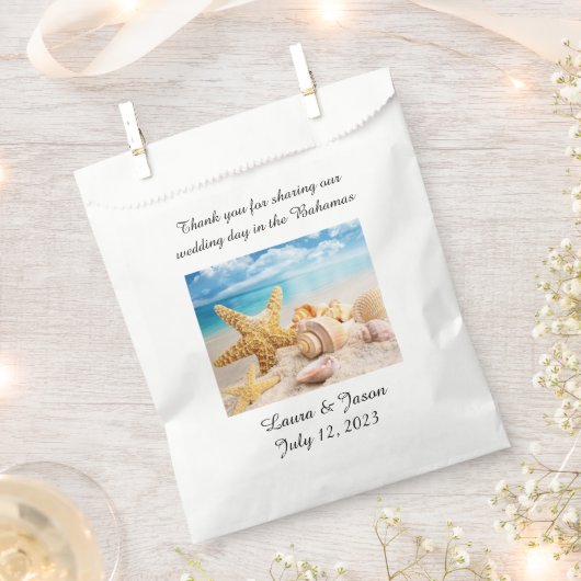 Gastgeschenk Hochzeit Geschenktütchen (Ausgeschnitten)