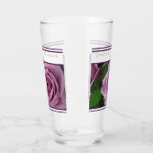 Gastgeschenk Hochzeit Glass Lavender Rose Glas (Links)