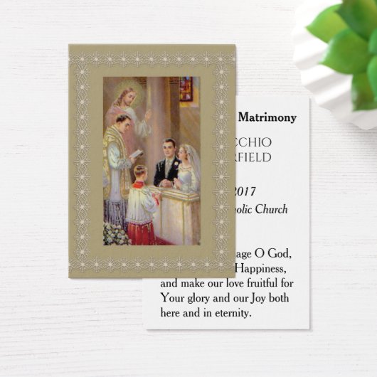 Gastgeschenk Hochzeit Heiliger Kartenbräu (Schreibtisch)