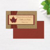 Gastgeschenk Hochzeit im Herbst (Schreibtisch)