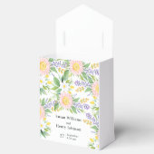 Gastgeschenk Hochzeit | Klassisch floral Geschenkschachtel (Geöffnet)