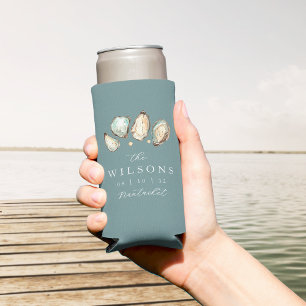 Gastgeschenk Hochzeit Küstengewässer Oyster Selters Dosenkühler