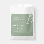 Gastgeschenk Hochzeit Leckerei Geschenktütchen (Vorderseite)