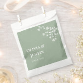 Gastgeschenk Hochzeit Leckerei Geschenktütchen (Ausgeschnitten)