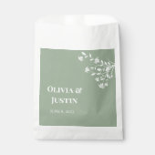 Gastgeschenk Hochzeit Leckerei Geschenktütchen (Vorderseite)