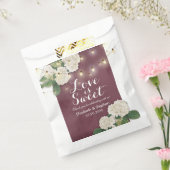 Gastgeschenk Hochzeit Leckereien Bag Hydrangeas St Geschenktütchen (Versiegelt)