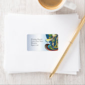 Gastgeschenk Hochzeit Lip Balm Adressaufkleber (Insitu)