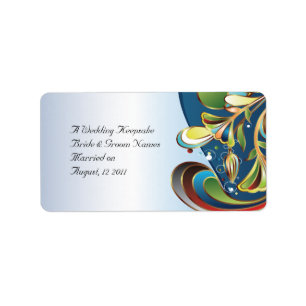 Gastgeschenk Hochzeit Lip Balpe Adressaufkleber