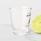 Gastgeschenk Hochzeit machen einen Schuss, wir ban Schnapsglas (Links)