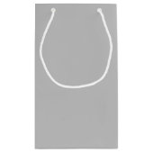 Gastgeschenk Hochzeit mit einfachem geometrischem Kleine Geschenktüte (Rückseite)