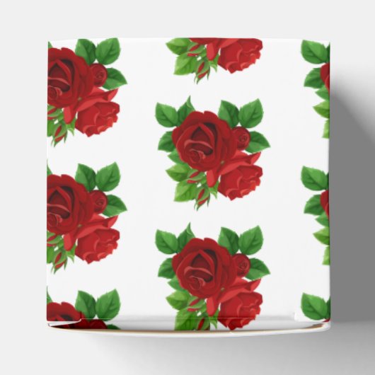 Gastgeschenk Hochzeit mit Herzfenster Geschenkschachtel (Oben)