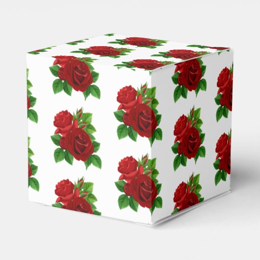 Gastgeschenk Hochzeit mit Herzfenster Geschenkschachtel (Rückseite)