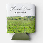 Gastgeschenk Hochzeit Napa Dosenkühler (Rückseite)