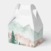 Gastgeschenk Hochzeit Naturgebirge Geschenkschachtel (Rückseite)