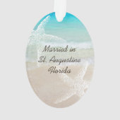 Gastgeschenk Hochzeit Ornament (Rückseite)