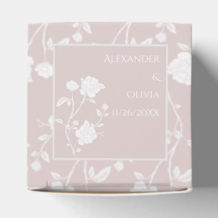 Gastgeschenk Hochzeit Rosa Rose Geschenkschachtel