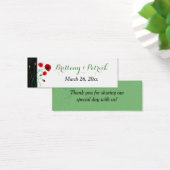 Gastgeschenk Hochzeit | Rote Pflaumen | Schwarz, G (Schreibtisch)