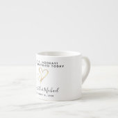 Gastgeschenk Hochzeit Sip Espressotasse (Vorderseite Rechts)