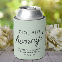 Gastgeschenk Hochzeit Sip Hooray Sage Green