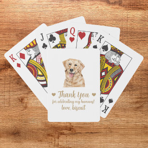 Gastgeschenk Hochzeit spielen von Hunden Spielkarten