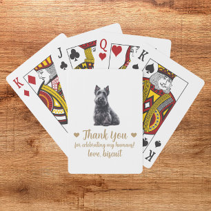 Gastgeschenk Hochzeit spielen von Hunden Spielkarten