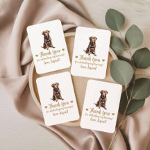 Gastgeschenk Hochzeit spielen von Hunden