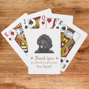 Gastgeschenk Hochzeit spielen von Hunden Spielkarten