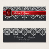 Gastgeschenk Hochzeit Tag (Vorne & Hinten)