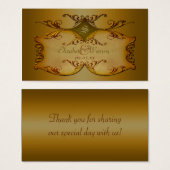 Gastgeschenk Hochzeit-Tag (Vorne & Hinten)