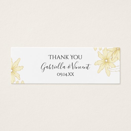 Gastgeschenk Hochzeit Tag (Vorderseite)