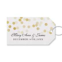 Gastgeschenk Hochzeit Tag Imitate Gold Foil Glitze