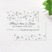 Gastgeschenk Hochzeit Tag Imitate Silver Foil Glit (Schreibtisch)