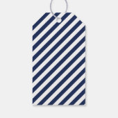 Gastgeschenk Hochzeit Tag Royal Blue Die Verbindun Geschenkanhänger (Rückseite)