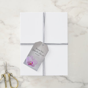 Gastgeschenk Hochzeit-Tags für Rosa Orchid und Bri Geschenkanhänger