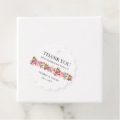 Gastgeschenk Hochzeit-Tags in Rosa Geschenkanhänger (Beispiel)