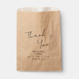 Gastgeschenk Hochzeit Taschen in а modernen Stil. Geschenktütchen