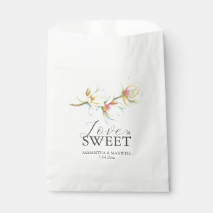 Gastgeschenk Hochzeit Taschen Liebe ist süße weiße Geschenktütchen