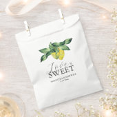 Gastgeschenk Hochzeit Taschen Liebe ist süße Zitro Geschenktütchen (Ausgeschnitten)