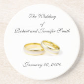 Gastgeschenk Hochzeit Untersetzer (Vorne)