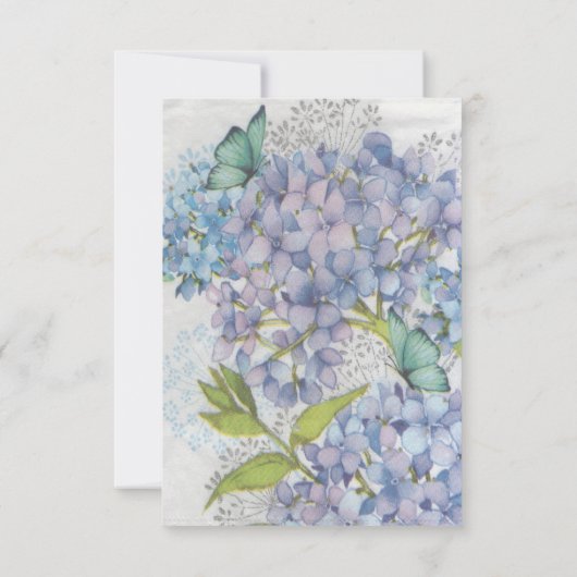 Gastgeschenk Hochzeit Vielen Dank, Luxus Pastel Fl Dankeskarte (Rückseite)