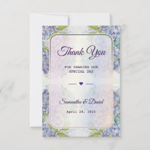 Gastgeschenk Hochzeit Vielen Dank, Luxus Pastel Fl Dankeskarte