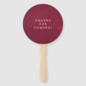 Gastgeschenk Hochzeit von Burgund und Seestreitkrä Fächer (Rückseite)