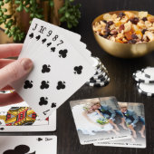 Gastgeschenk Hochzeit von neuem Foto Spielkarten (In Situ)