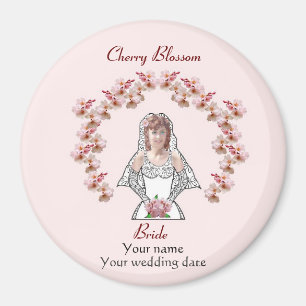 Gastgeschenk Hochzeit W35 Magnet